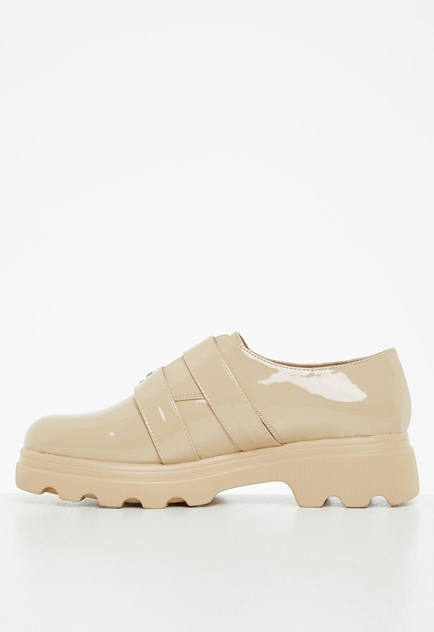 Footwork - Amore chunky monk shoe - stone