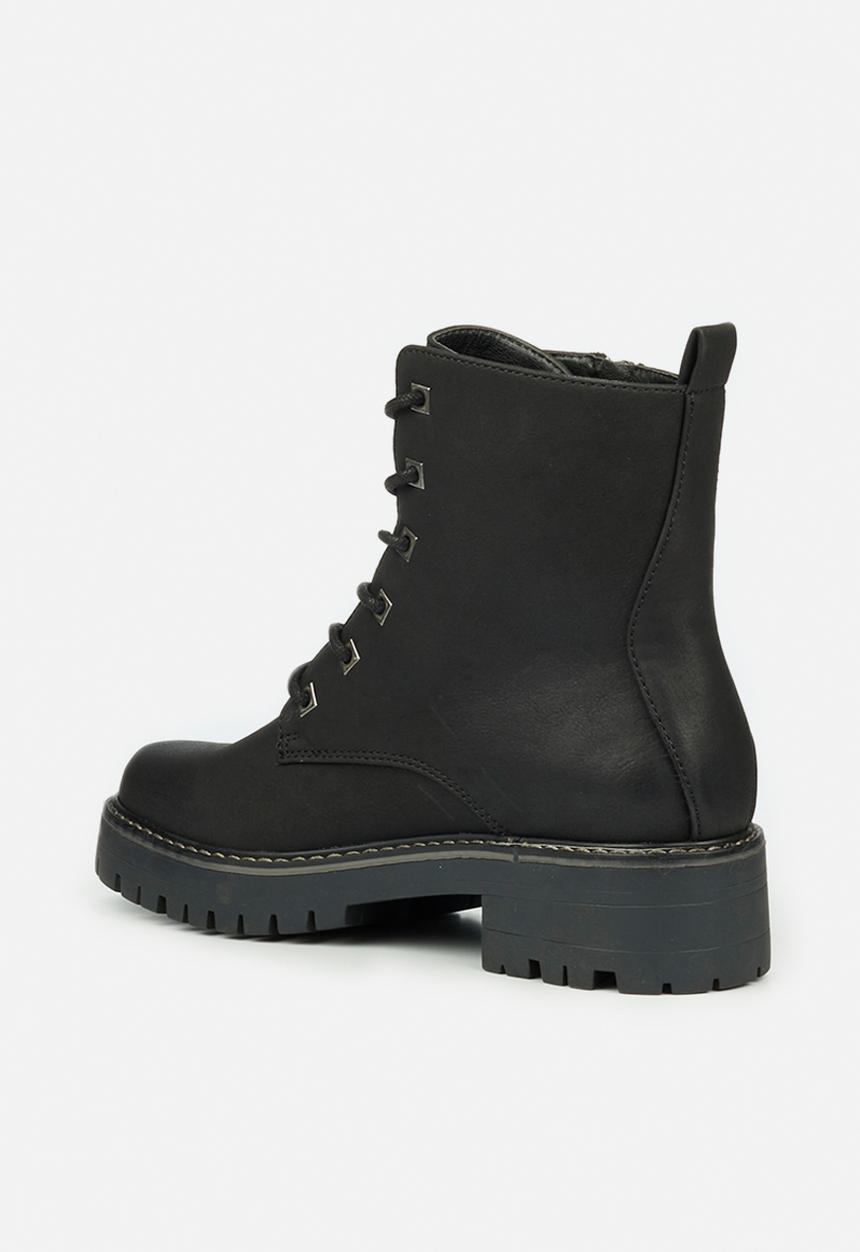 Miss Black - Fox5 lace-up ankle boot - black