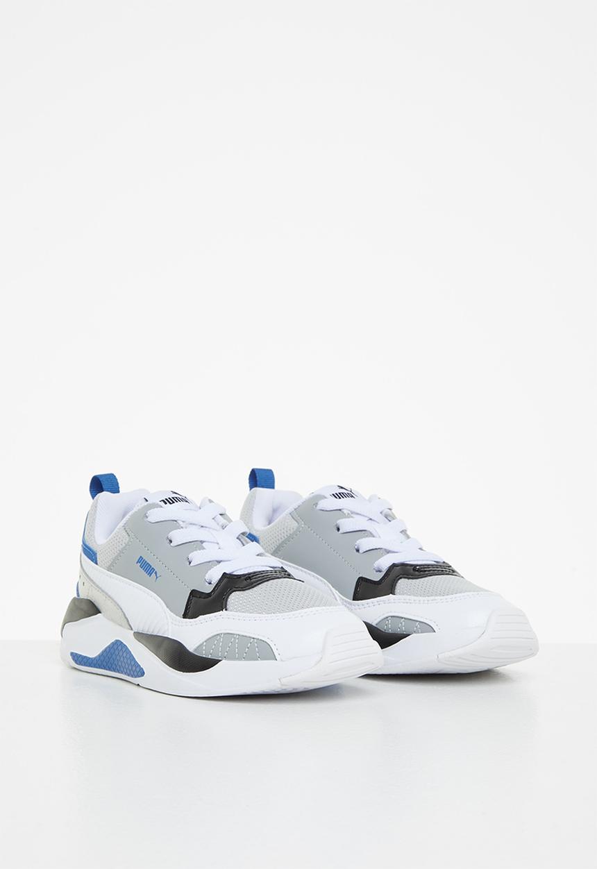 PUMA - X-ray 2 square ac ps - quarry-puma white-glacier gray-gray violet-puma black