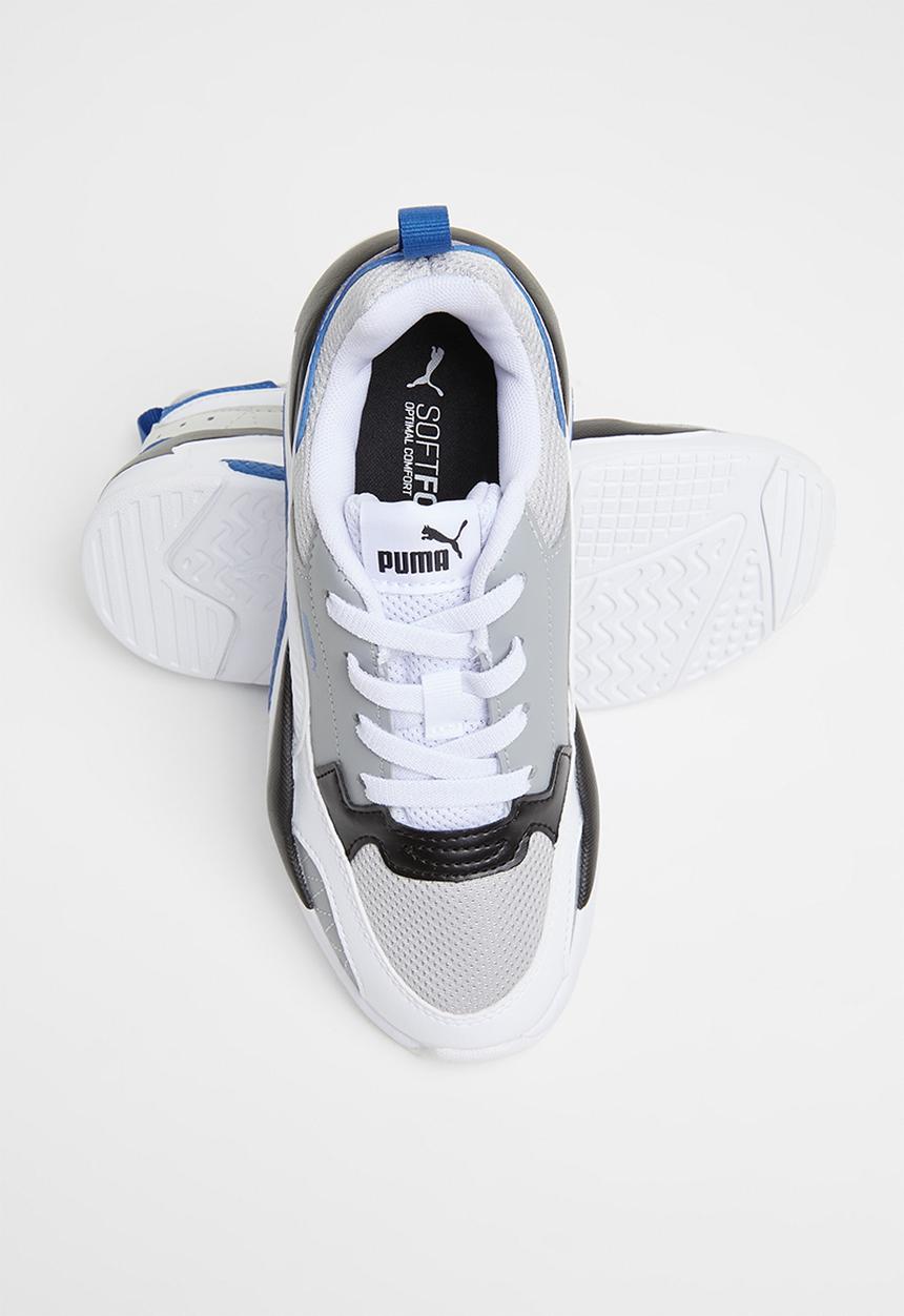 PUMA - X-ray 2 square ac ps - quarry-puma white-glacier gray-gray violet-puma black