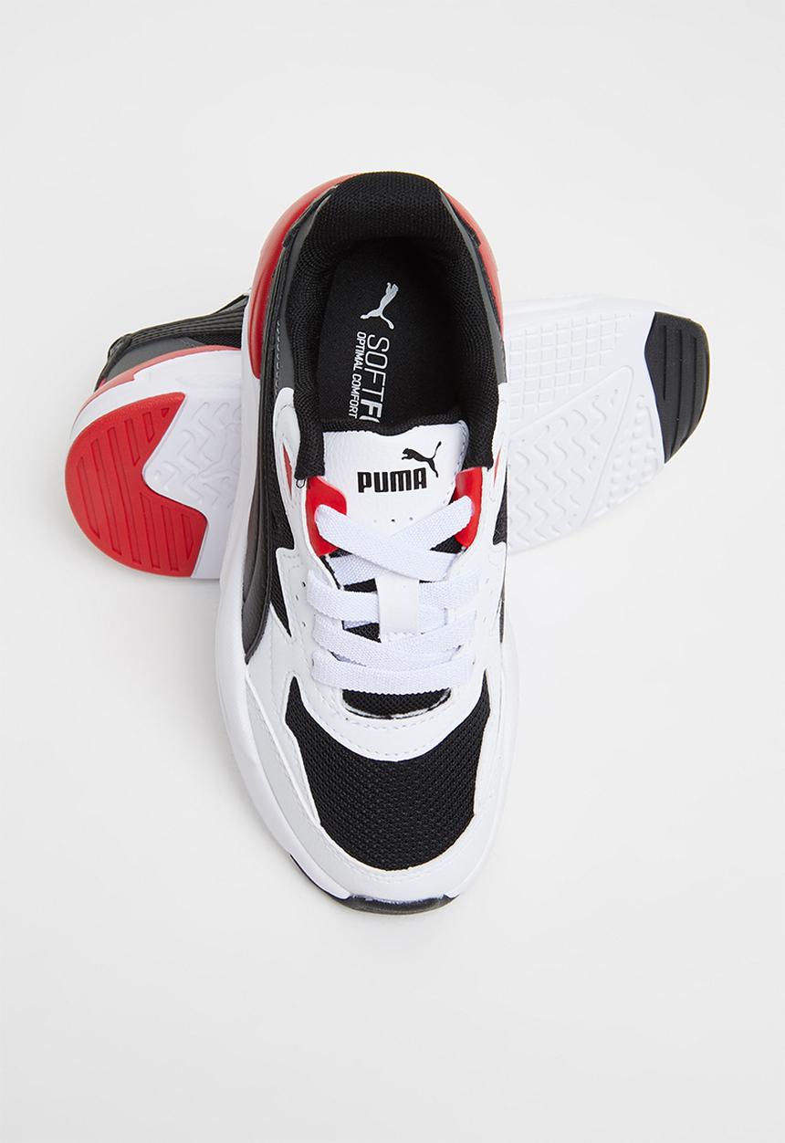 PUMA - X-ray speed ac ps - puma white-puma black-high risk red-dark shadow