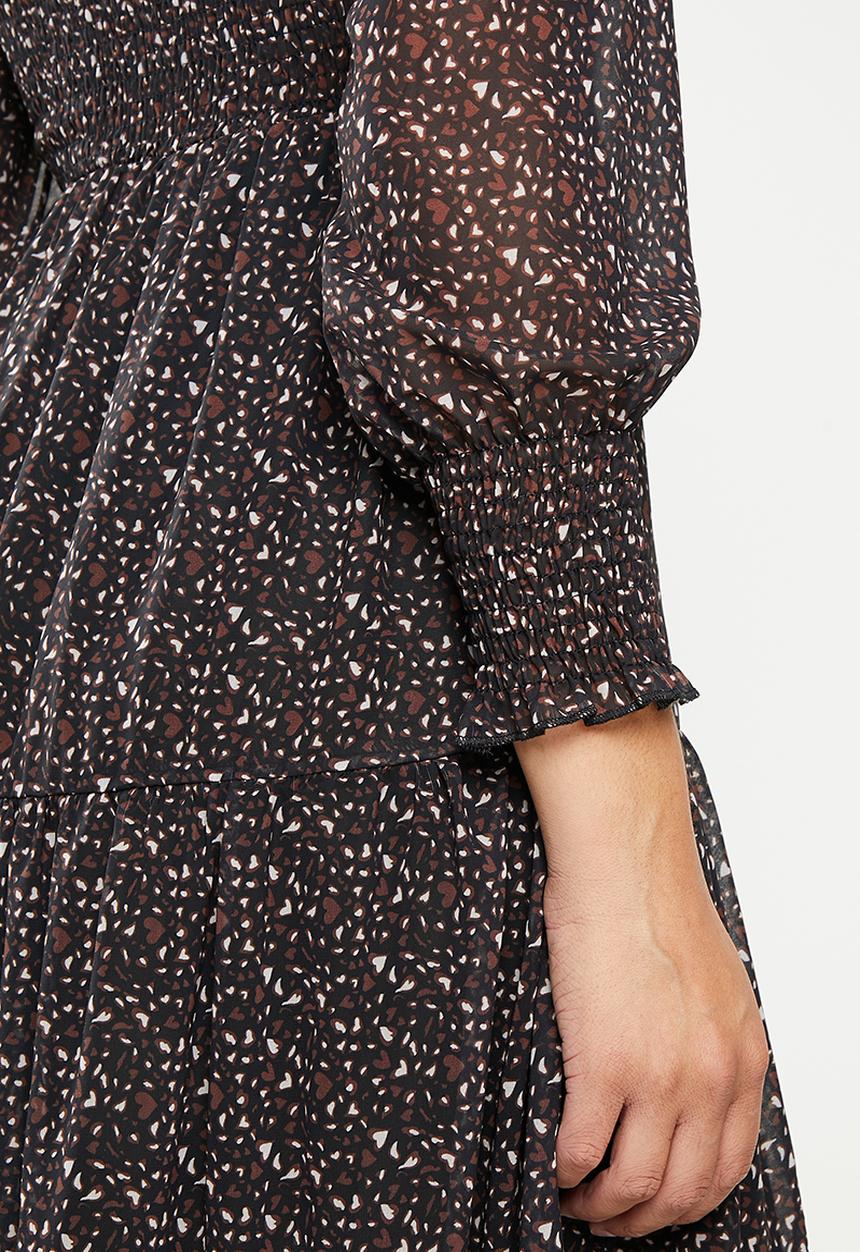 Stella Morgan - Animal print smock dress - multi 