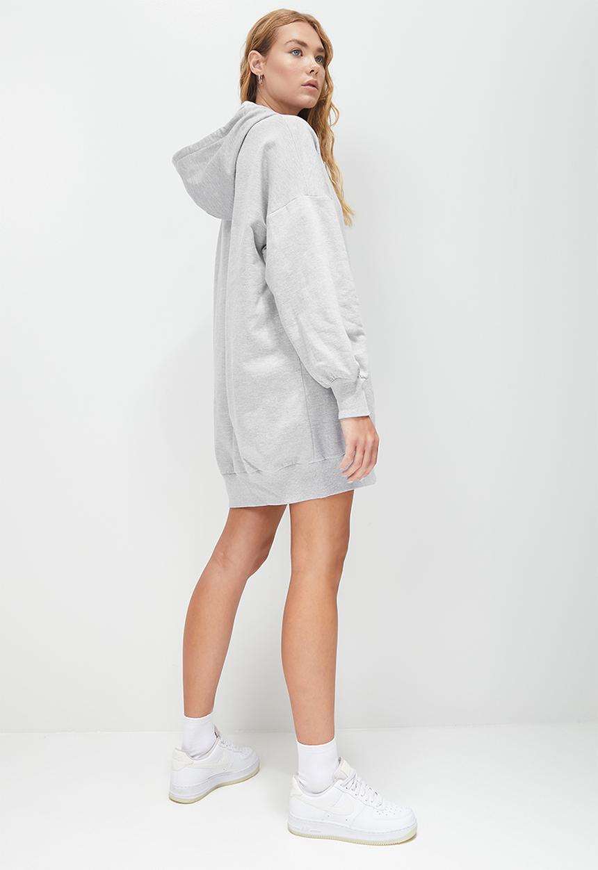 Blake - Hoodie dress - grey melange