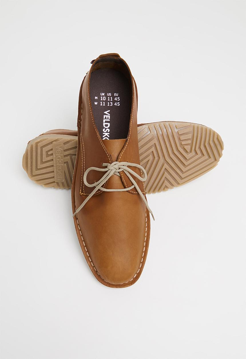 Veldskoen - Classic low cut shoe - tan