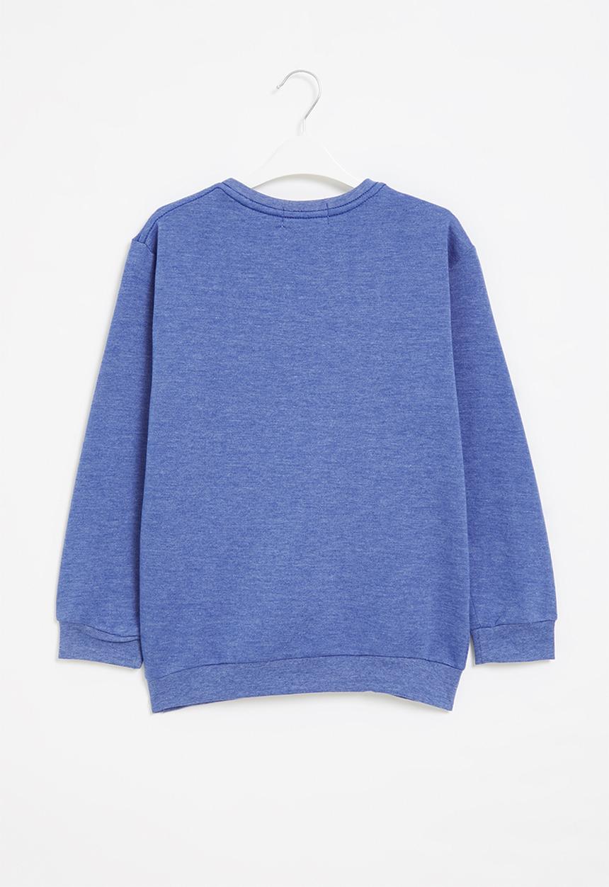 Superbalist - NASA crew graphic sweatshirt - royal melange