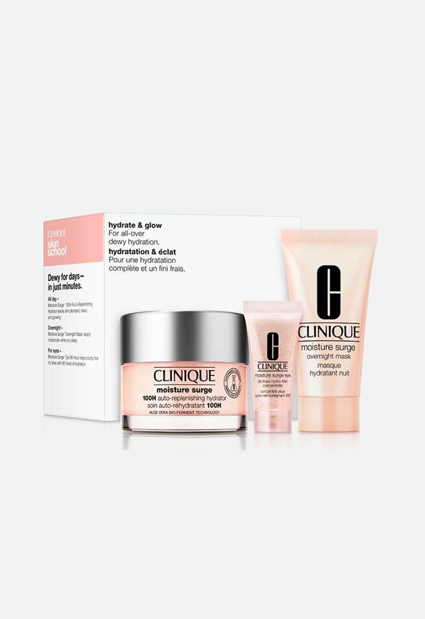 Clinique - Hydrate & Glow Set - Moisture Surge™ 100H Auto-Replenishing Hydrator