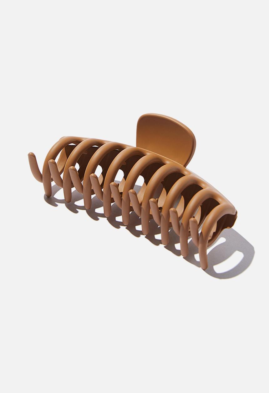 Rubi - Rachel hair claw - bronzed brown