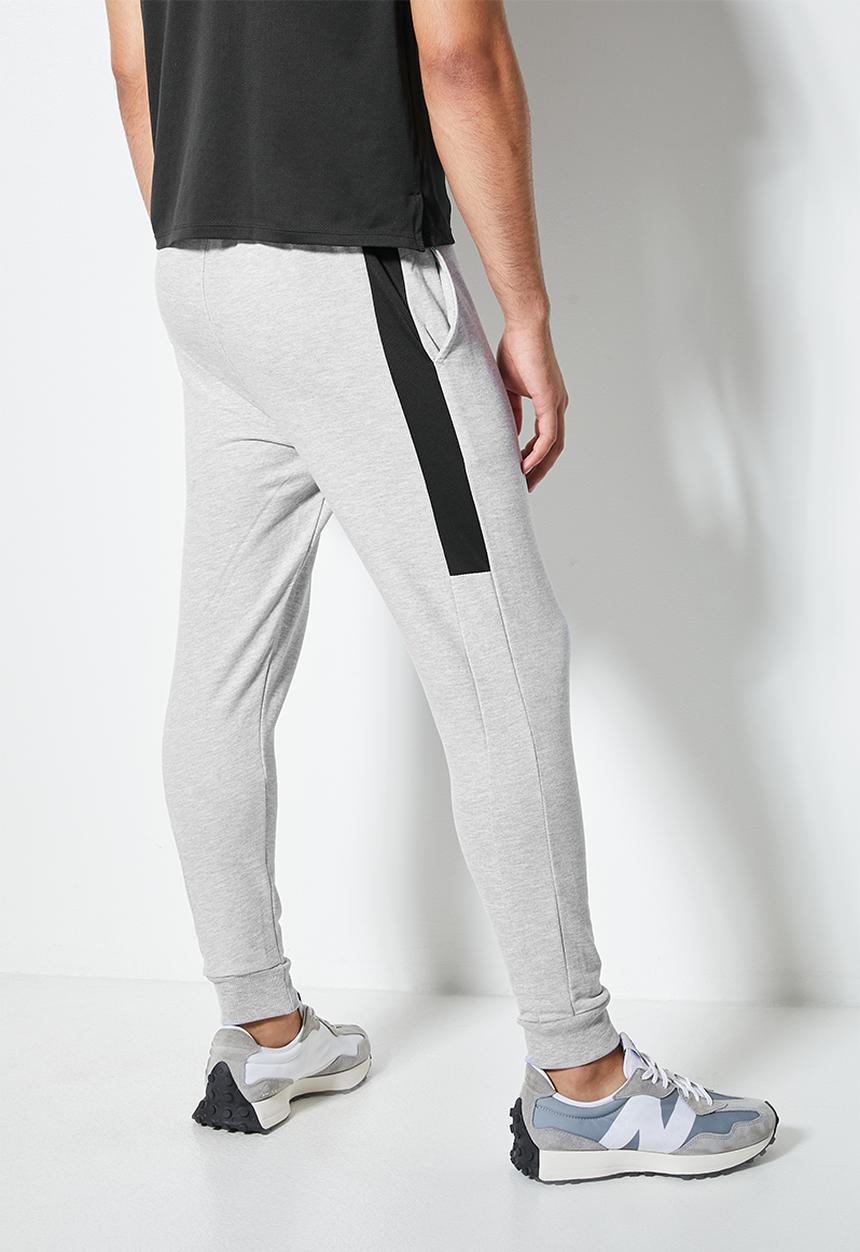 Superbalist - Slim fit cuffed sports sweatpant - light grey