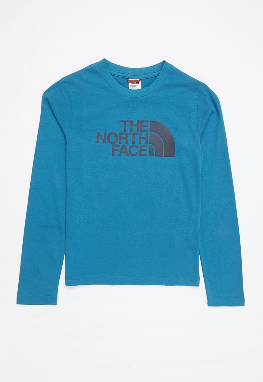 The North Face - Long sleeve easy tee - blue & navy