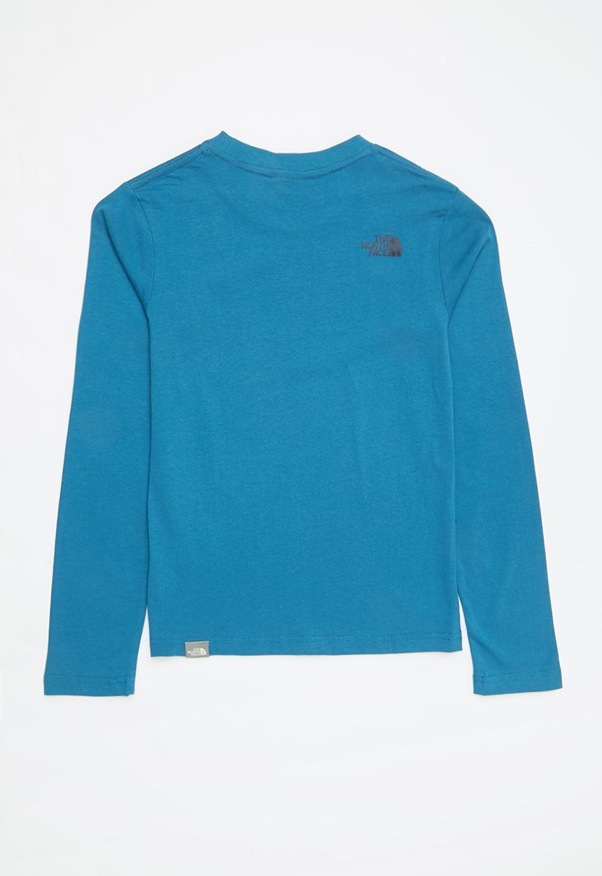 The North Face - Long sleeve easy tee - blue & navy