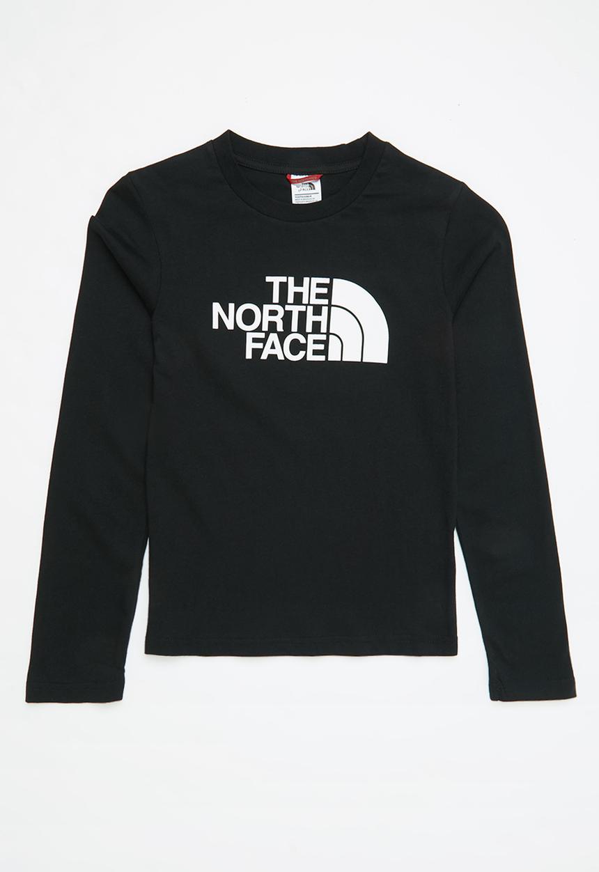 The North Face - Long sleeve easy tee - black & white