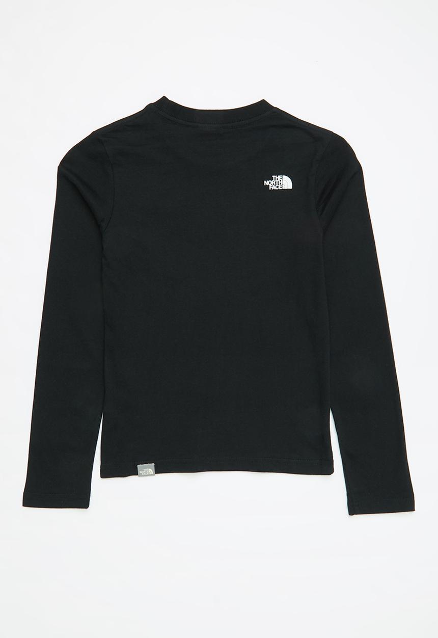 The North Face - Long sleeve easy tee - black & white