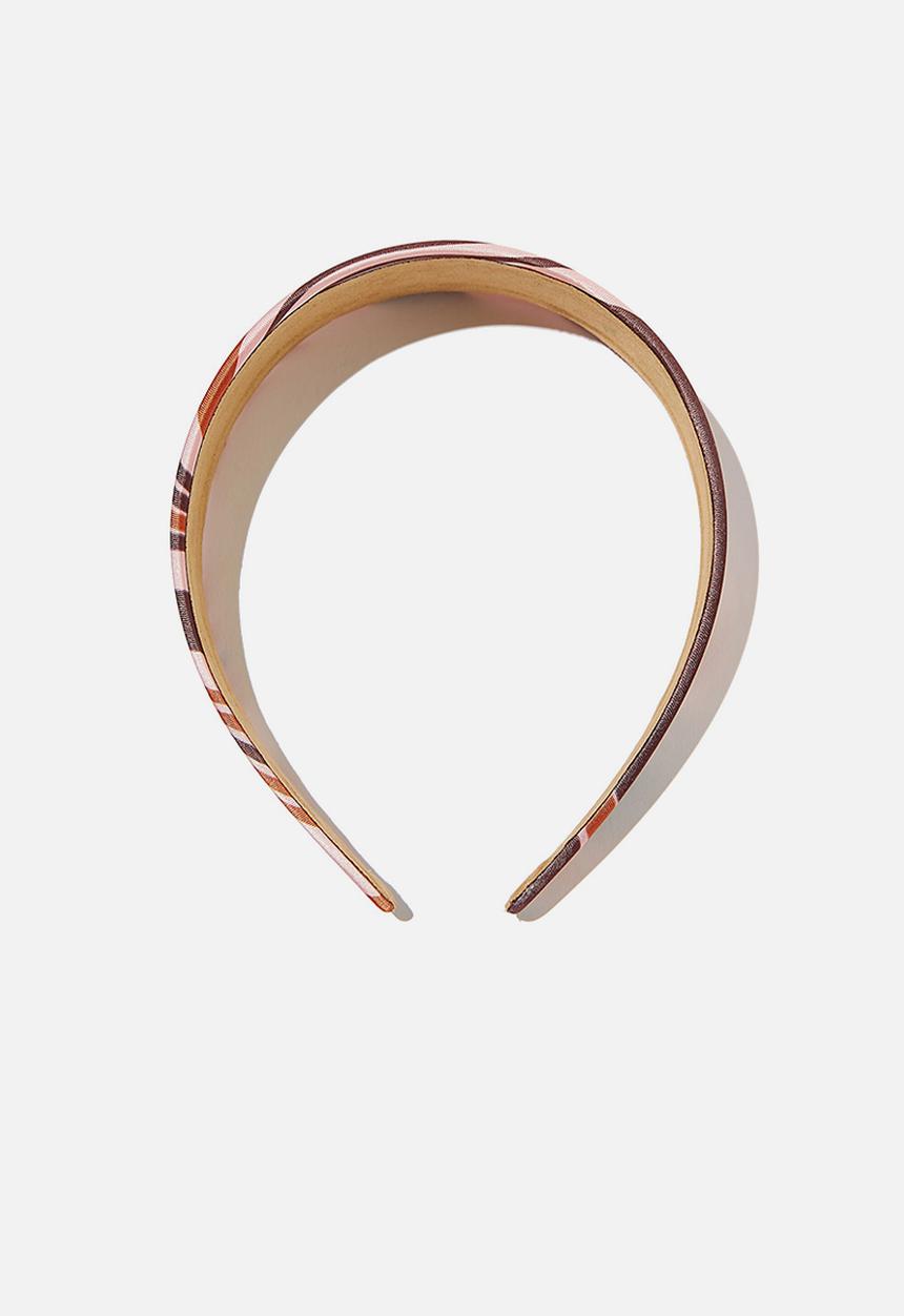 Rubi - Addison headband - brown dana warped