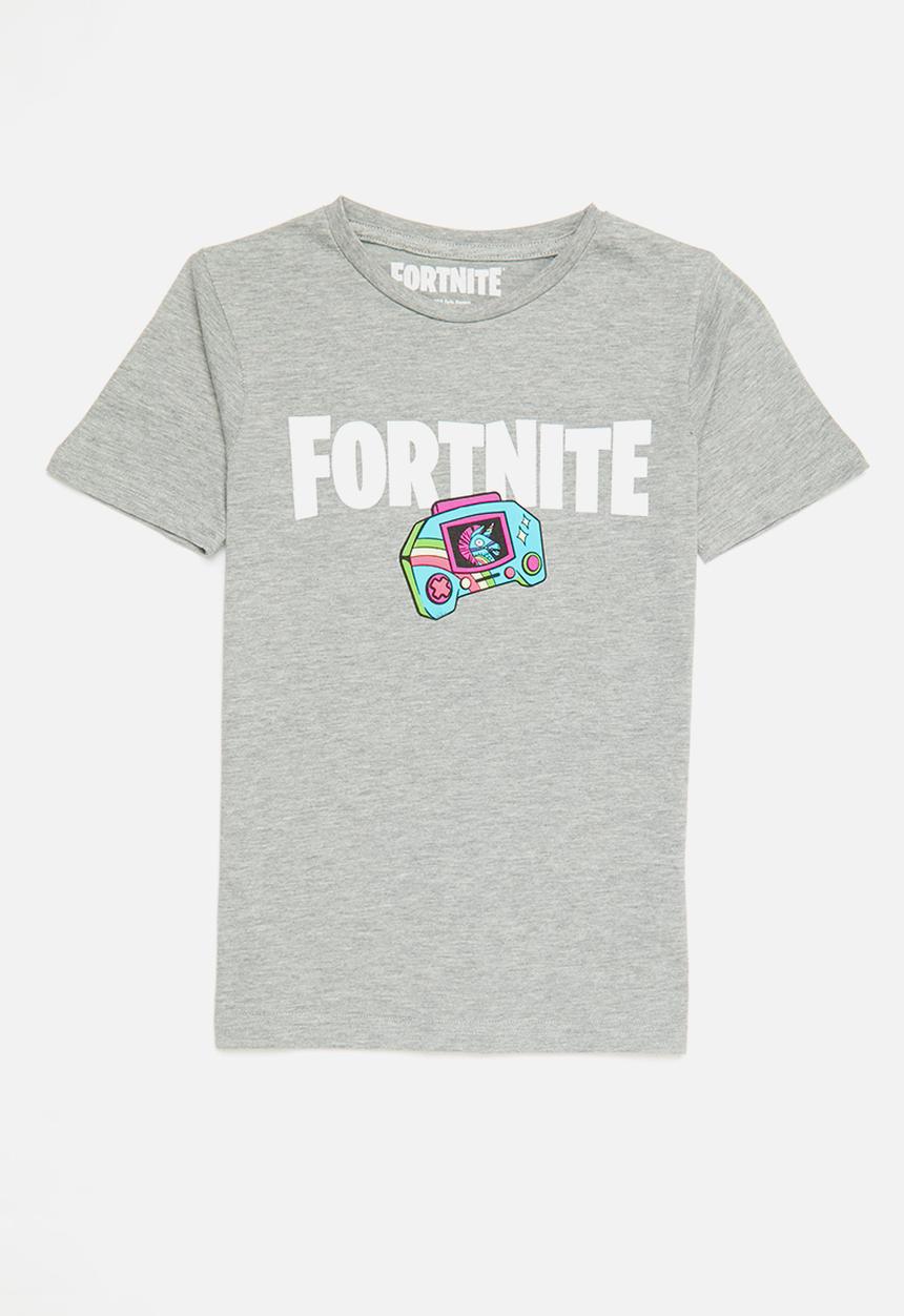 Rebel Republic - Fortnite arcade T-shirt - grey melange
