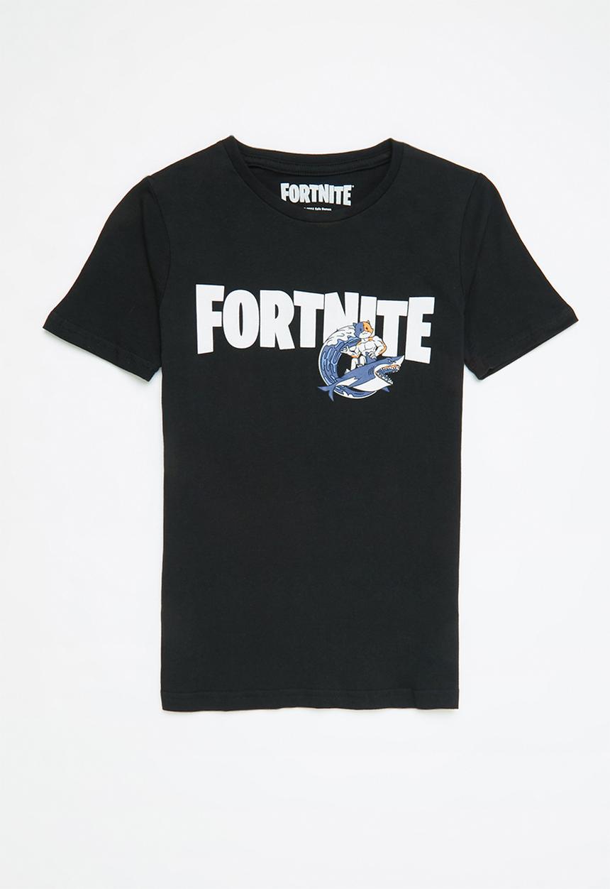Rebel Republic - Fortnite hang ten T-shirt - black