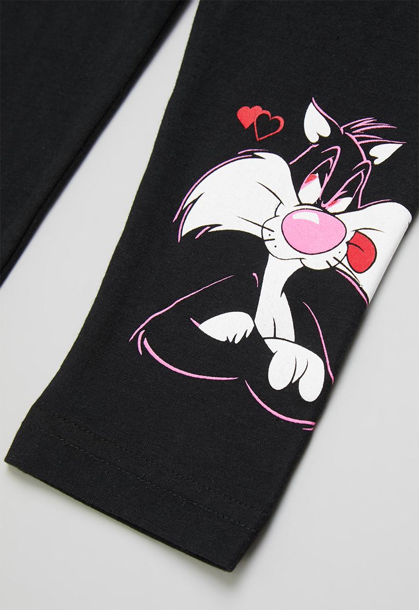 Flyersunion - Looney tunes set - white & black