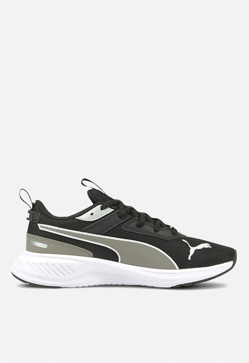 PUMA - Scorch runner mesh jr - puma white-steeple gray-puma black