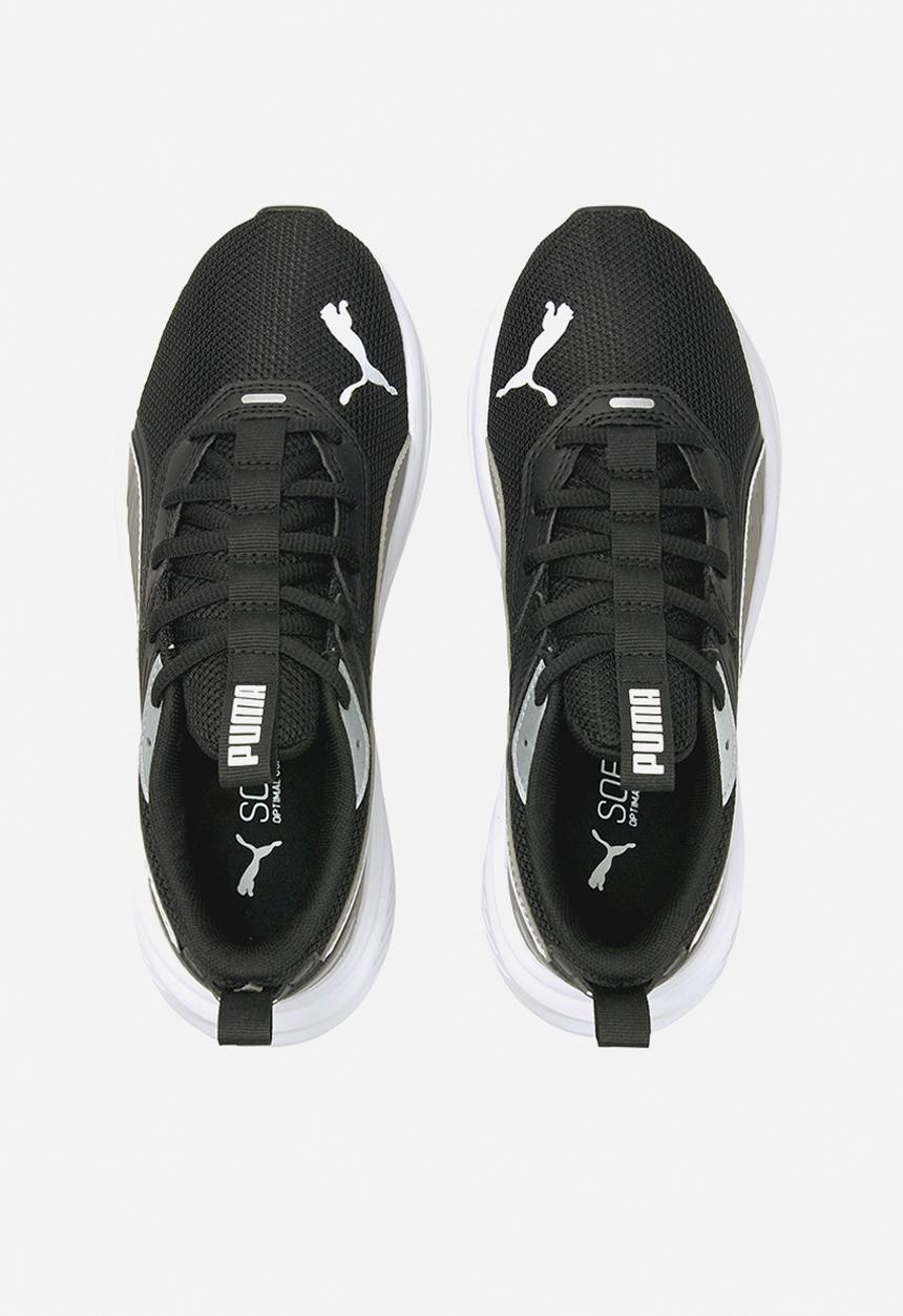 PUMA - Scorch runner mesh jr - puma white-steeple gray-puma black