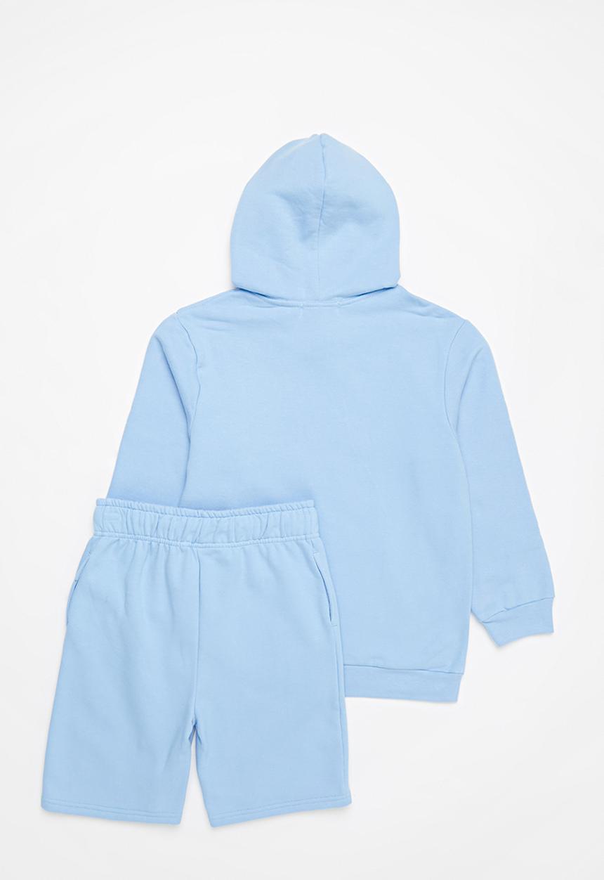Superbalist - NASA hoodie & short set - baby blue feb