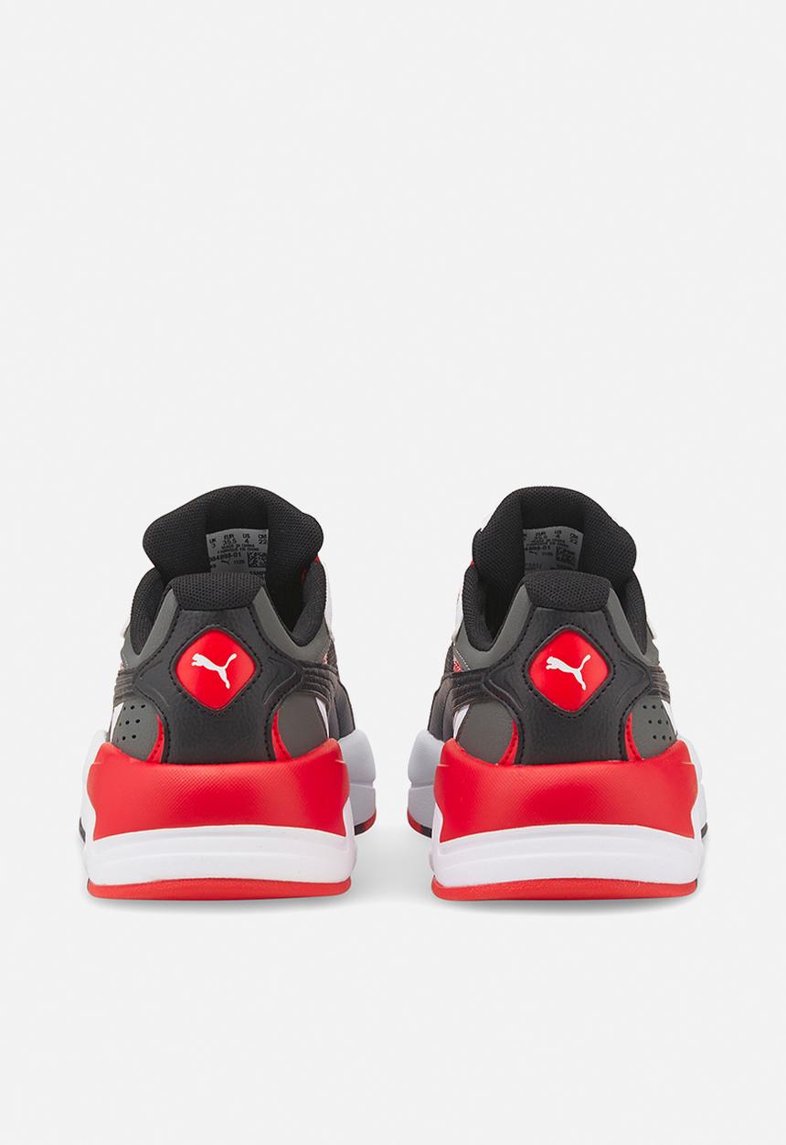 PUMA - X-ray speed jr - puma white-puma black-high risk red-dark shadow