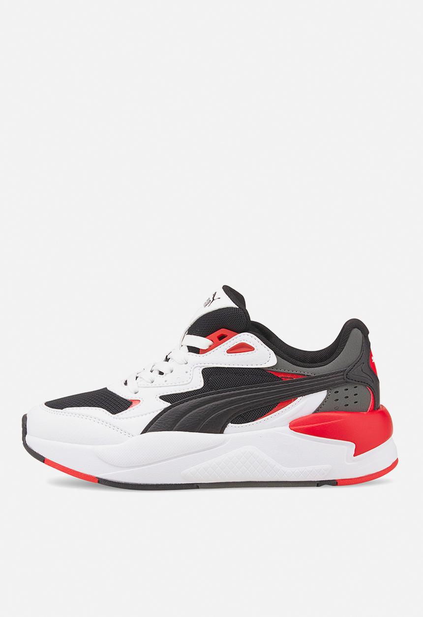 PUMA - X-ray speed jr - puma white-puma black-high risk red-dark shadow