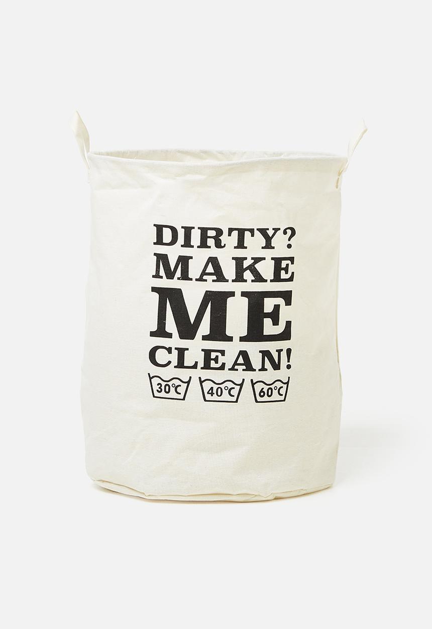 H&S - Kids laundry bag - make me clean