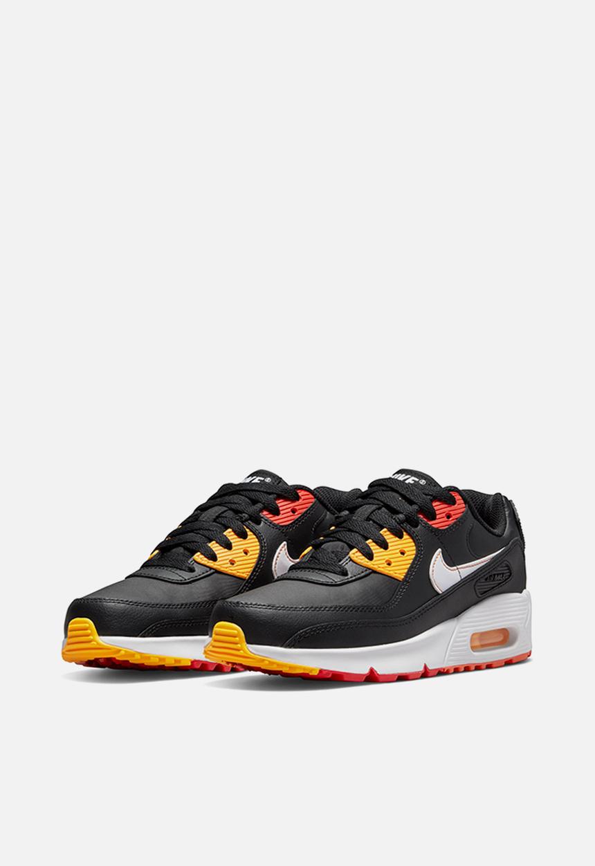 Nike - Nike air max 90 ltr (gs) - black, white, cosmic clay & kumquat