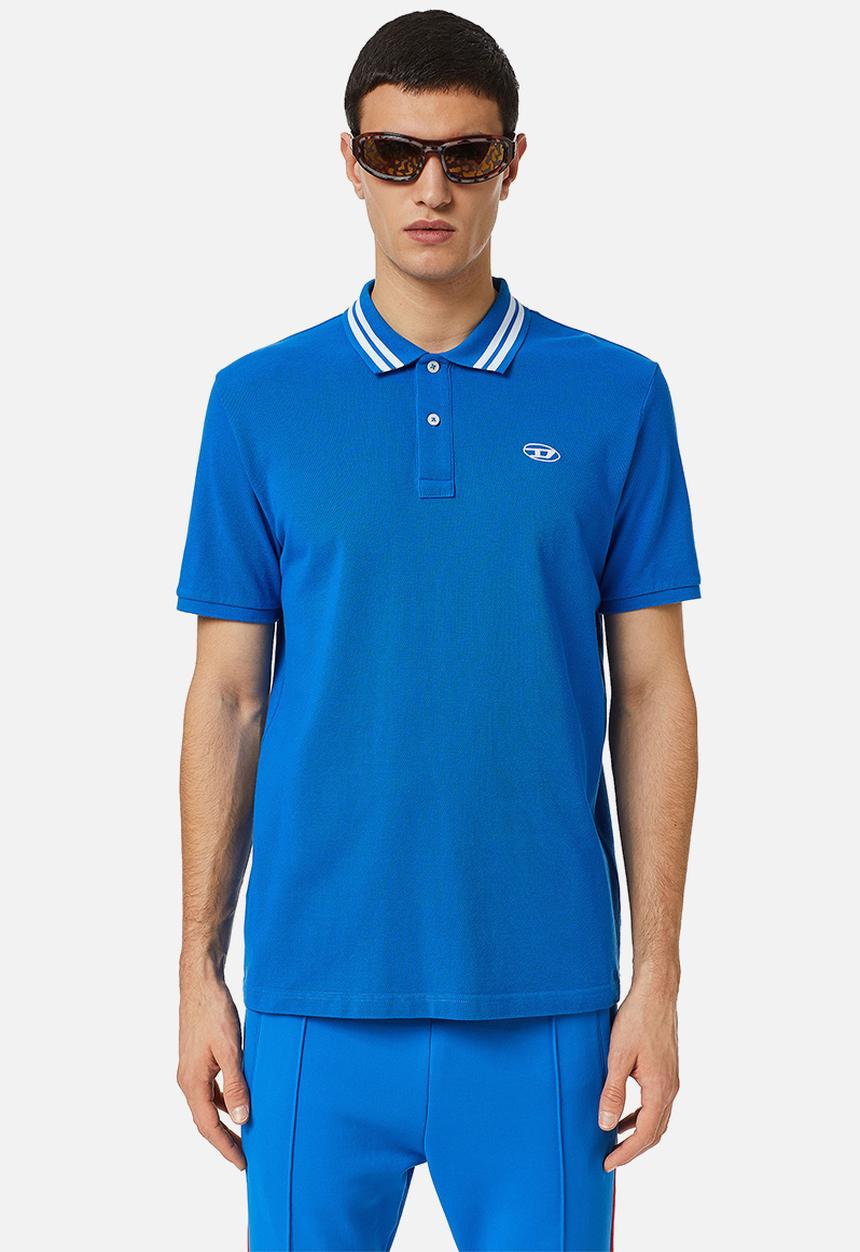 Diesel  - T-vaida short sleeve golfer - blue