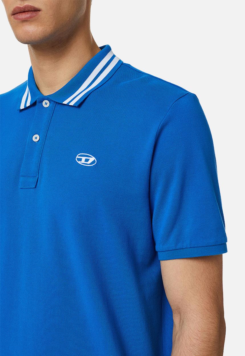 Diesel  - T-vaida short sleeve golfer - blue
