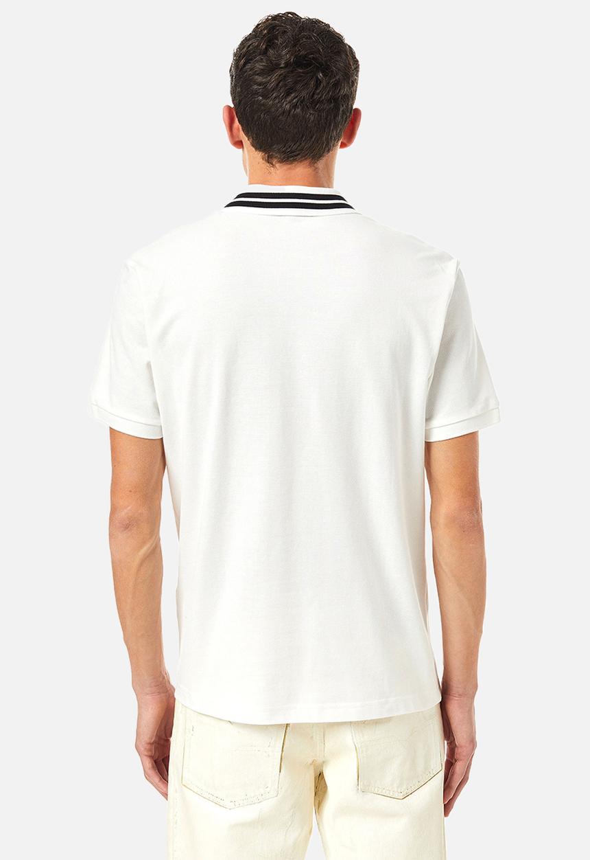 Diesel  - T-vaida short sleeve golfer - white