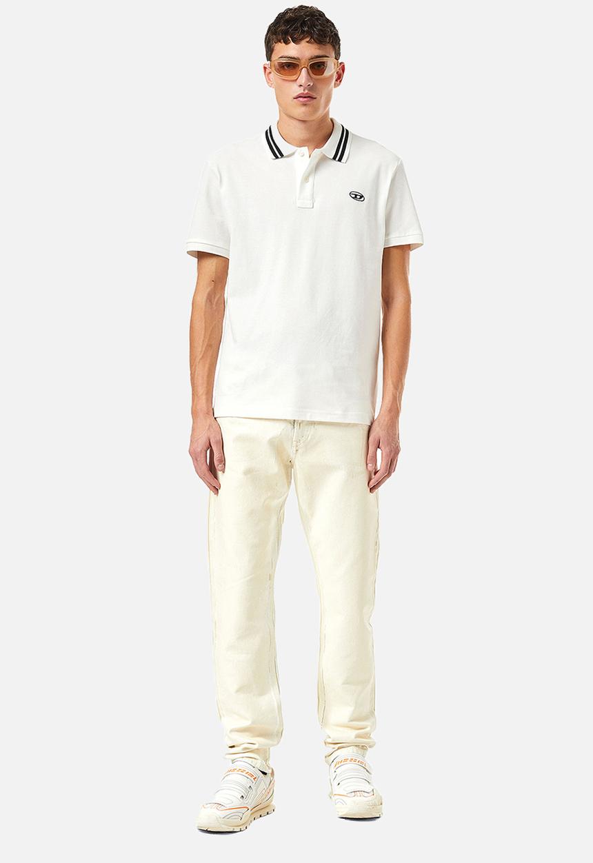 Diesel  - T-vaida short sleeve golfer - white