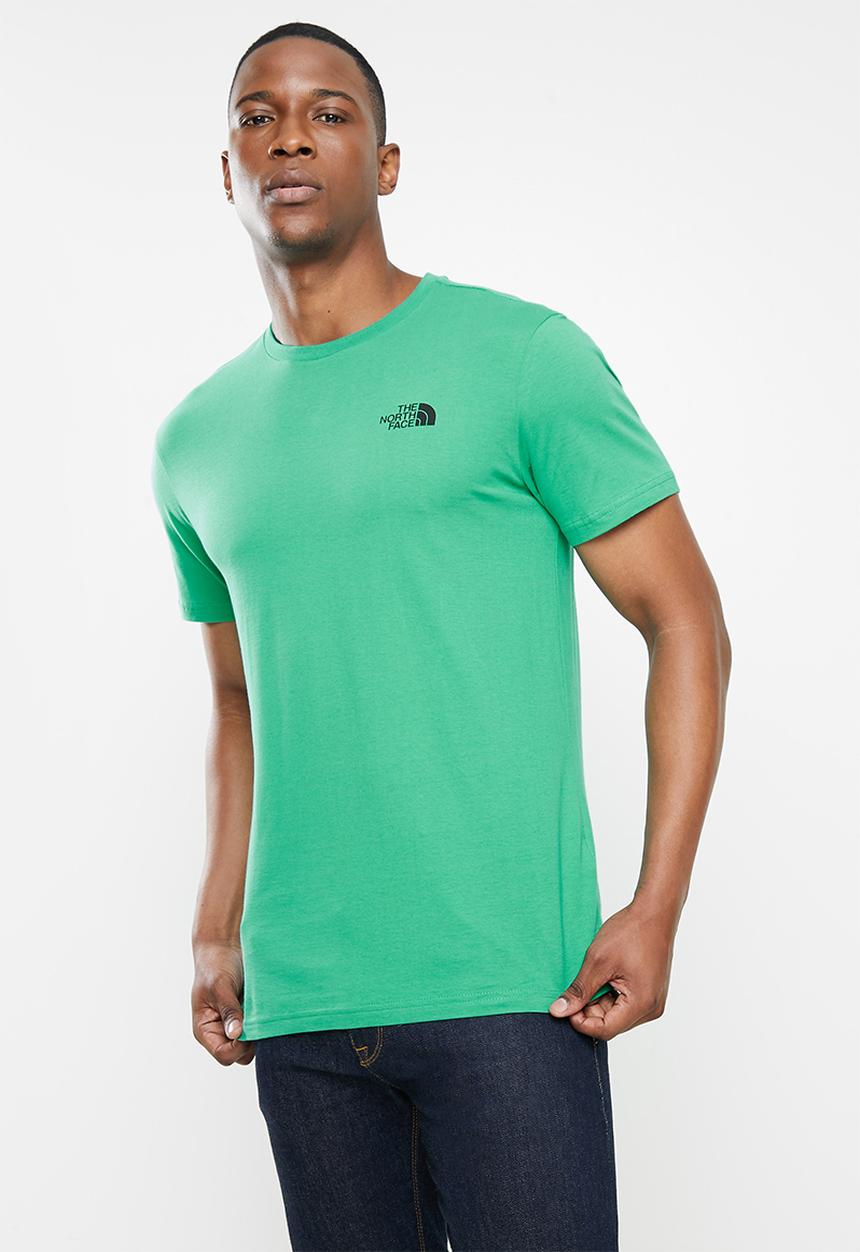 The North Face - M short sleeve simple dome tee - bright green