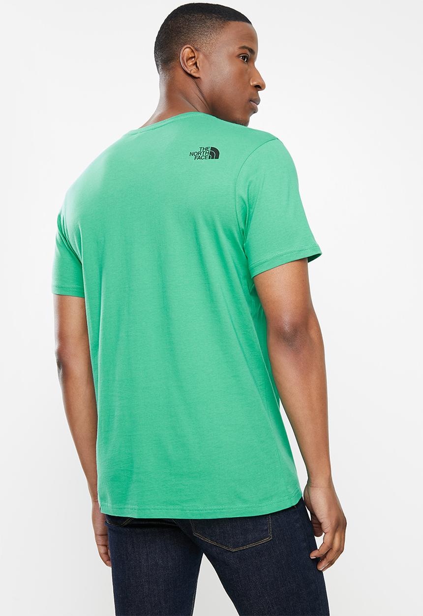 The North Face - M short sleeve simple dome tee - bright green