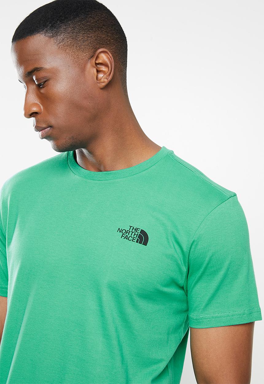 The North Face - M short sleeve simple dome tee - bright green