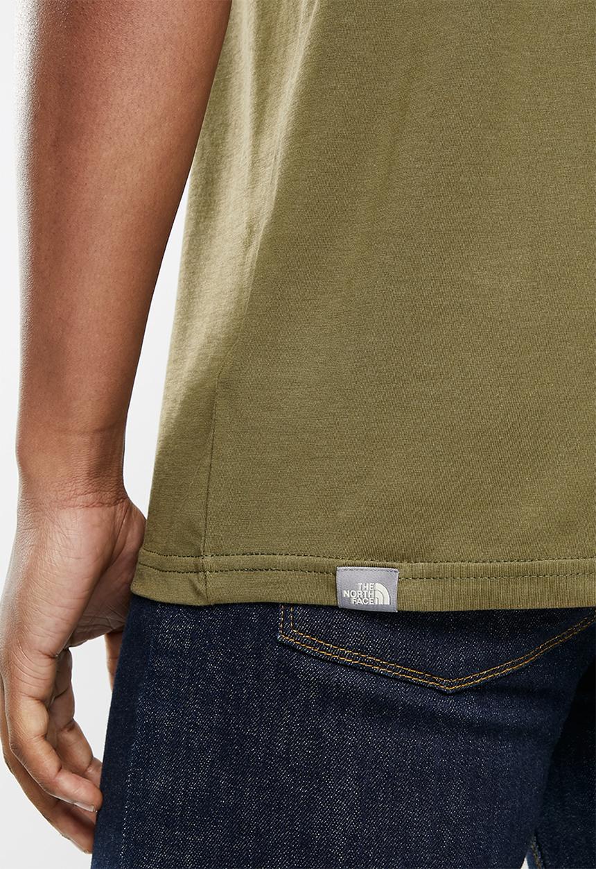 The North Face - M short sleeve rust 2 tee - olive