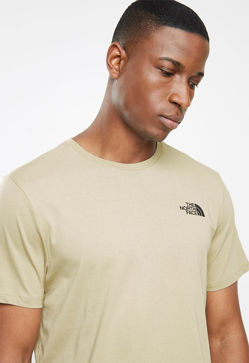 The North Face - M short sleeve redbox celebration tee - brown