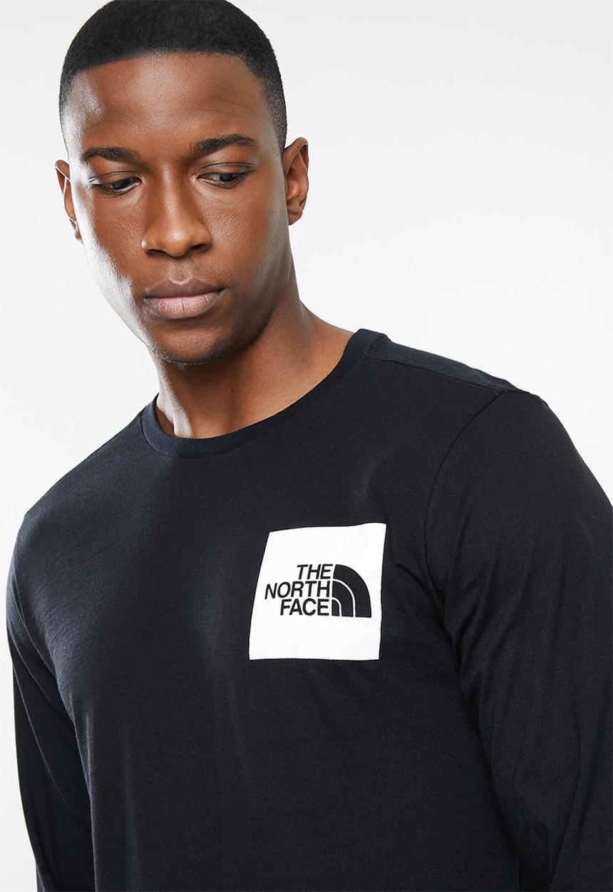 The North Face - M long sleeve fine tee - black