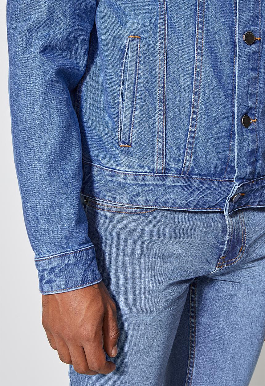 Superbalist - San fran denim trucker - mid blue
