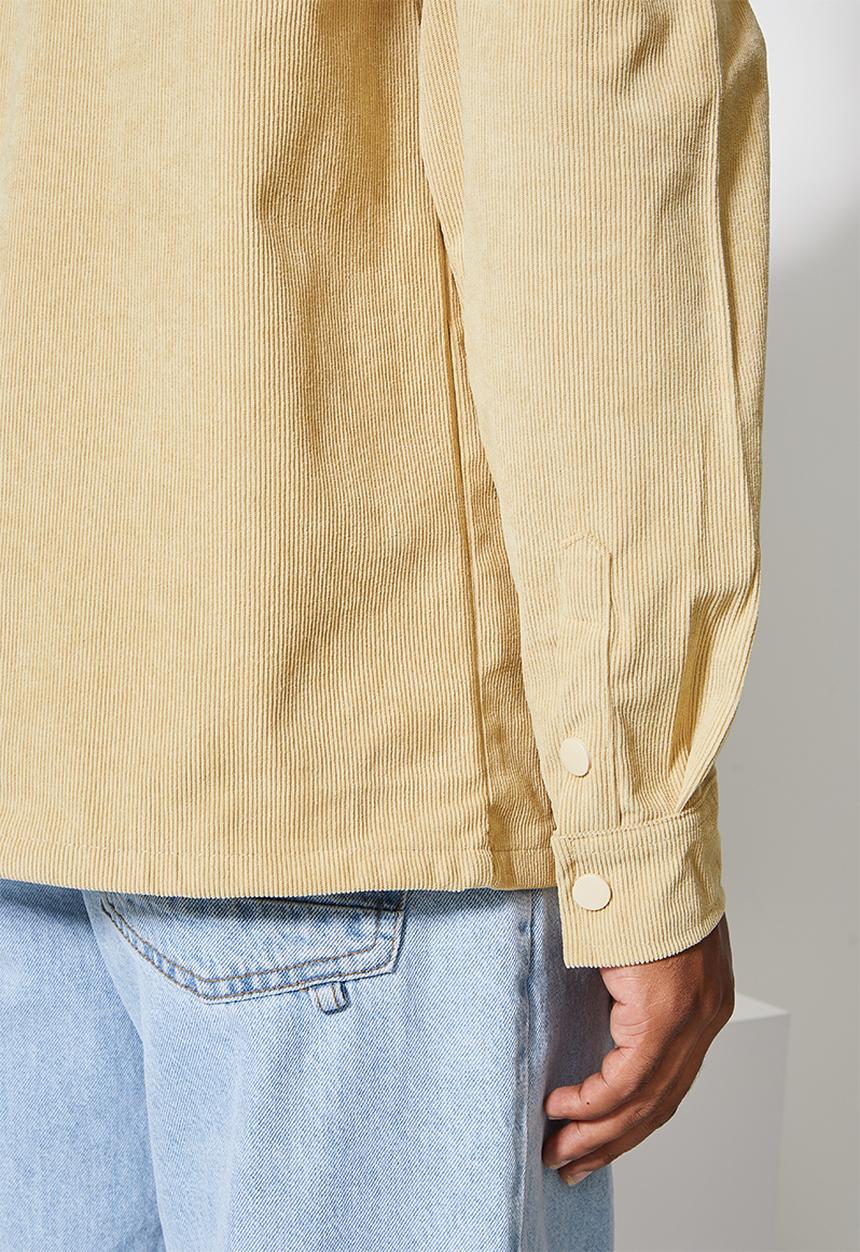 Superbalist - Regular fit corduroy overshirt - beige