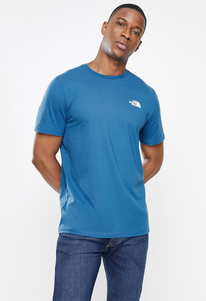 The North Face - M short sleeve redbox tee - blue