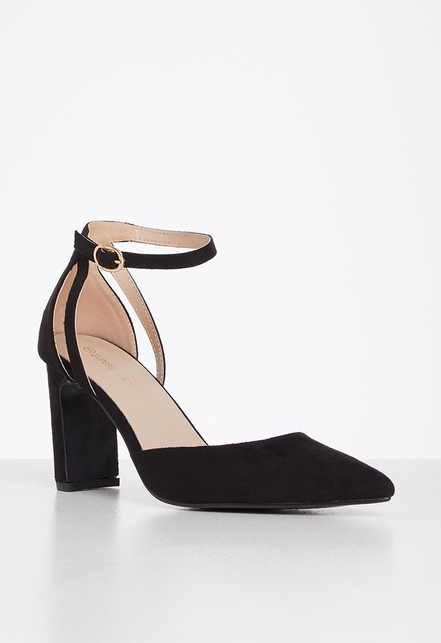 Superbalist - London closed block heel - black