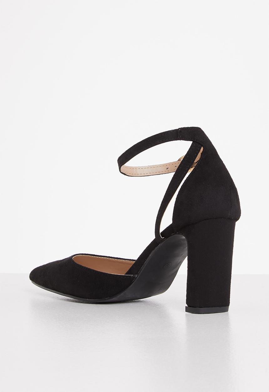 Superbalist - London closed block heel - black