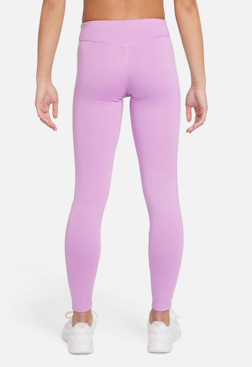 Nike - G nk df one legging - violet shock, cashmere & mint foam