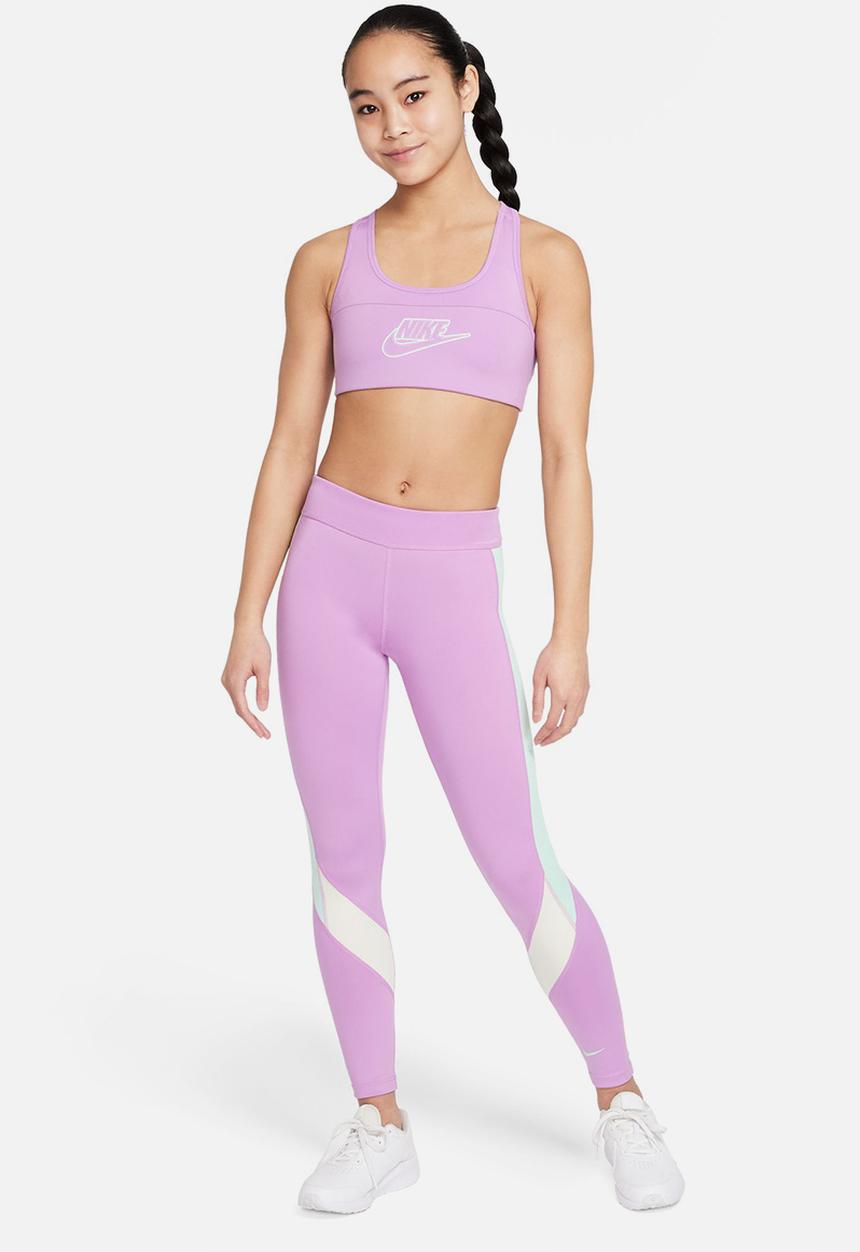 Nike - G nk df one legging - violet shock, cashmere & mint foam