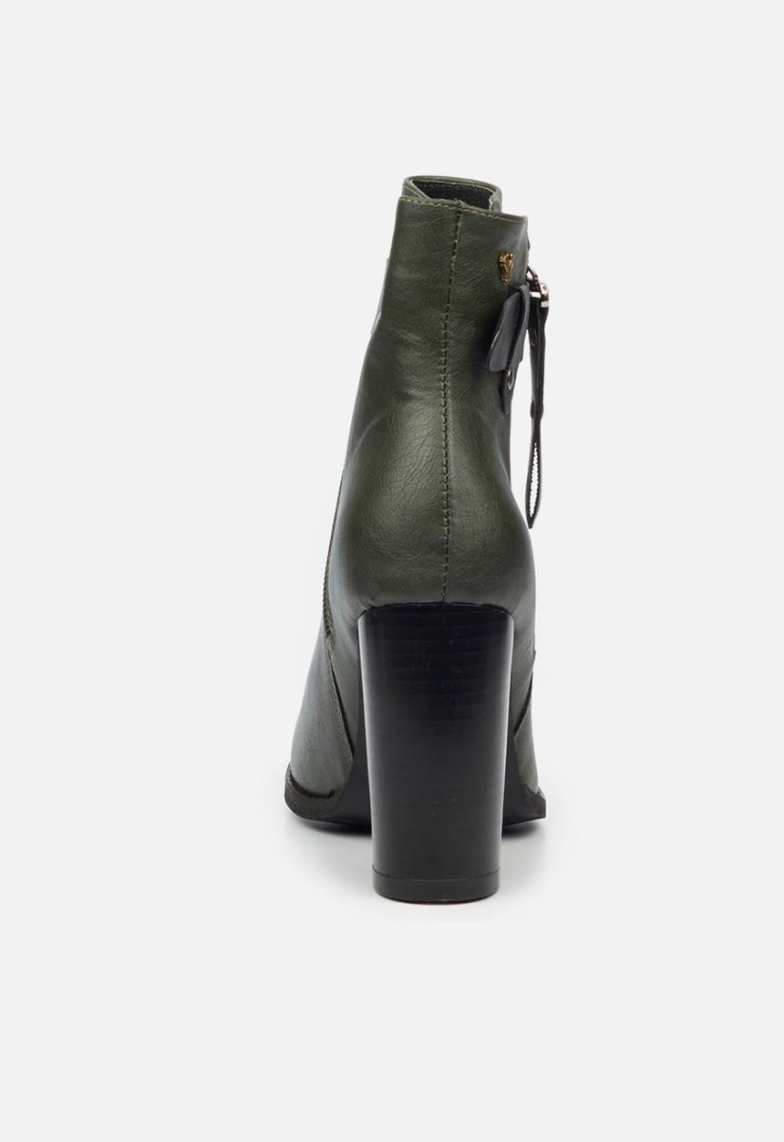 Butterfly Feet - Tory 1 ankle boot - olive