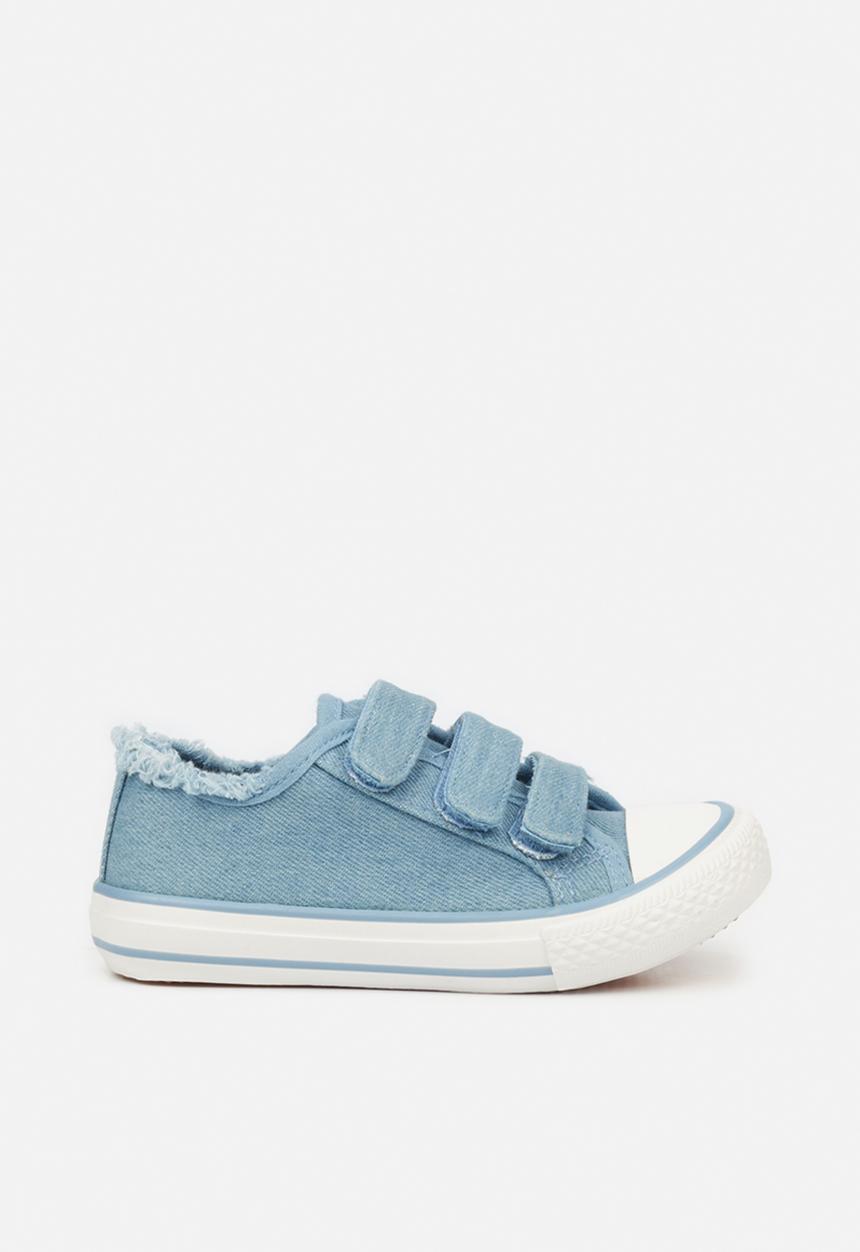 Little Miss Black - Jean girls sneaker - blue