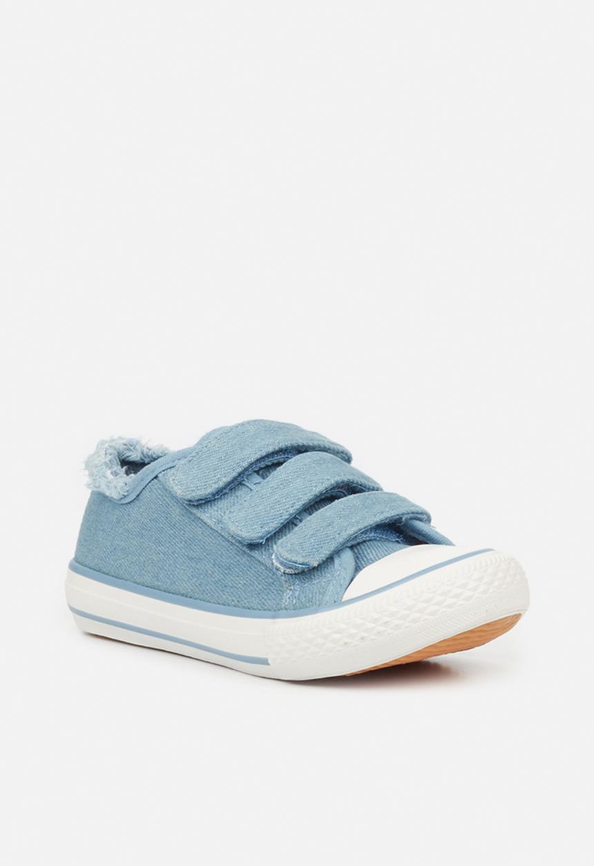 Little Miss Black - Jean girls sneaker - blue