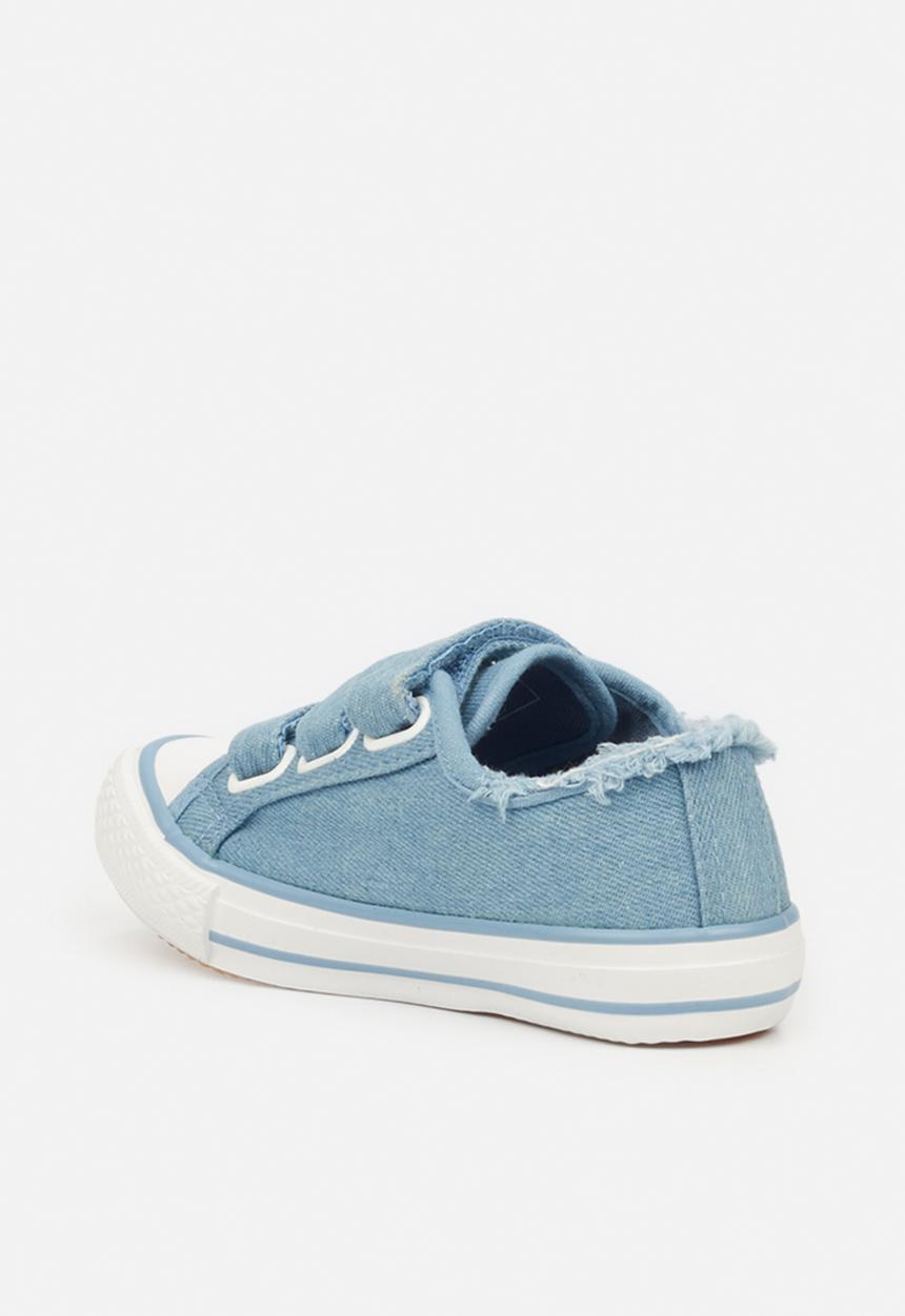 Little Miss Black - Jean girls sneaker - blue