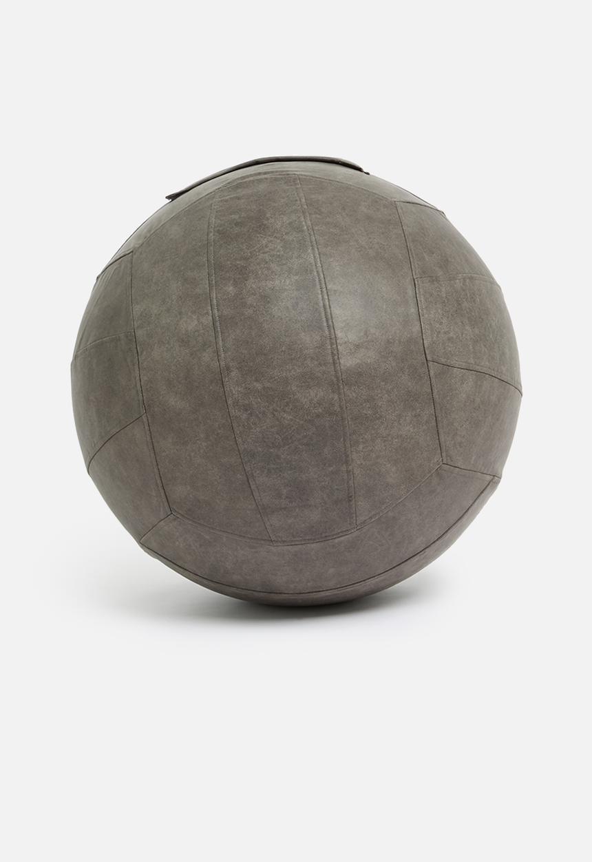 Fine Living - Yoga ball with cover - grey
