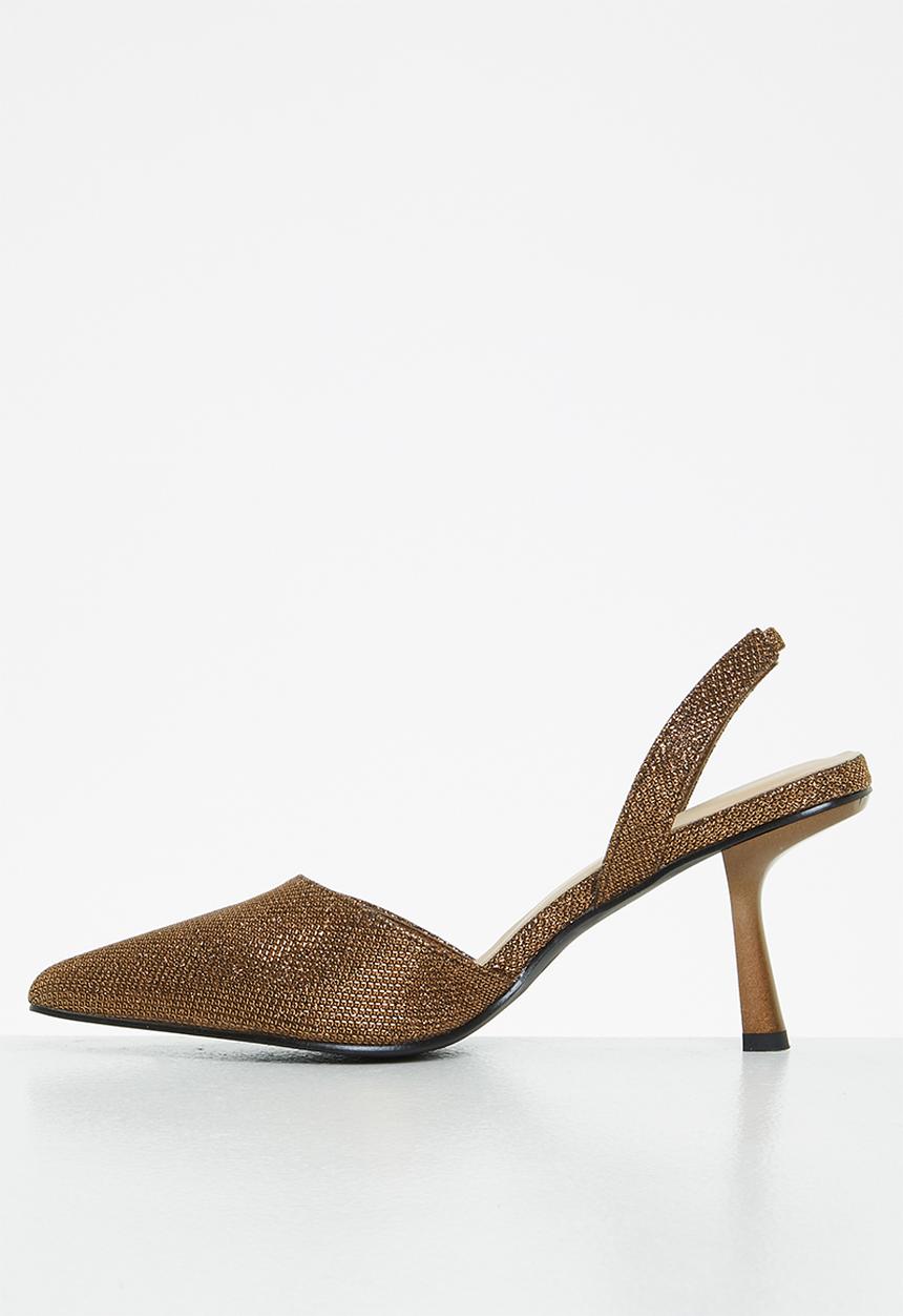 Superbalist - Lucy slingback heel - bronze